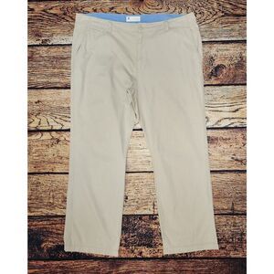 GAP Mens Surplus Tan Straight Fit Cargo Pants Big & Tall Size 40x32 Slacks